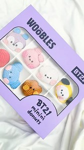 🚨NEW KITS ALERT: Meet the BT21 minini Donut Collector’s Box. Including KOYA, RJ, SHOOKY, MANG, CHIMMY, TATA, and COOKY, plus adorable BT21 mini goodies, this batch couldn’t be sweeter. #thewoobles #BT21 #BT21minini #KOYA #RJ #SHOOKY #MANG #CHIMMY #TATA #COOKY #amigurumi #crochet #crochetkit #amigurumikit #learntocrochet #learncrochet #crochetforbeginners #amigurumiforbeginners #learnamigurumi #crocheting #learntocrochetkit #wooblescrochet | The Woobles
