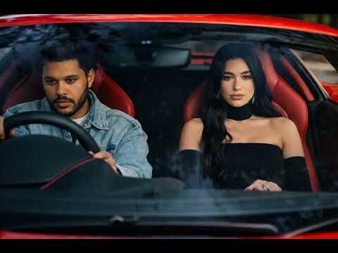 The Weeknd ft Dua Lipa - Echoes In The Dark ( Official Lyric Video)