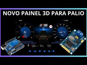 ✨🚗DIY: Luxury Digital Panel with Arduino and /MCP2515 CAN BUS Module Arduino Arduino CAN