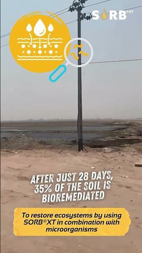 SORB®XT Bioremediation - a natural solution for dealing with large oil spills