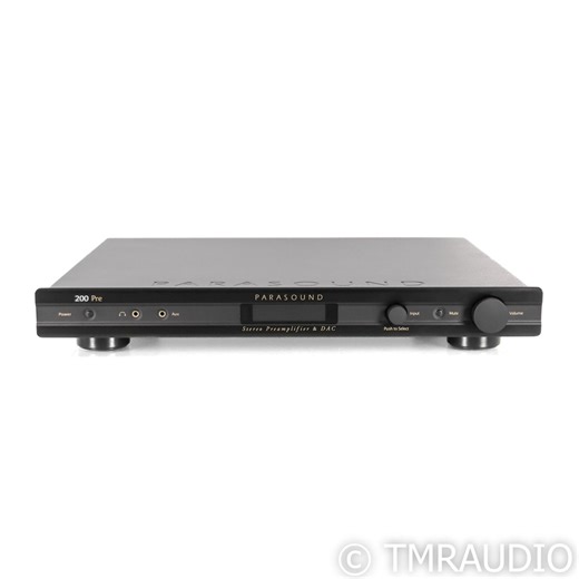 Parasound NewClassic 200 Pre 2.1 Channel Preamplifier / DAC; MM / MC Phono