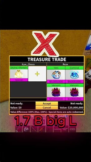 TRADING DIVINE PORTAL IN BLOX FRUITS... part 1 #bloxfruits #trading #roblox