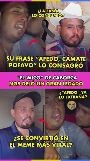 Homenaje a El Wico: Leyenda del Meme y su Frase Icónica