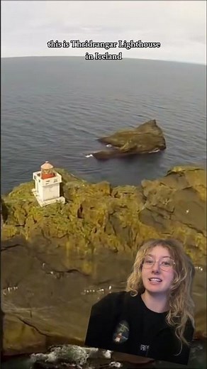 Most isolated lighthouse in the world: Thridrangar #LighthouseExplorers