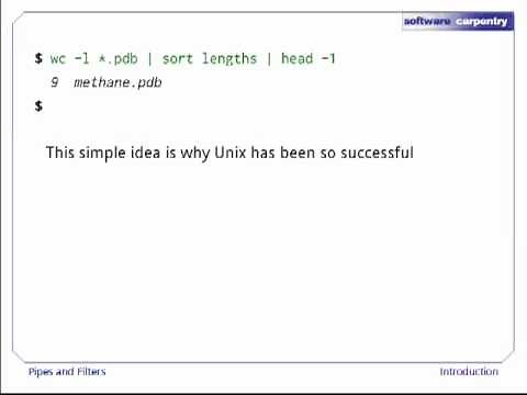 The Shell - Episode 4 - Pipes and Filters