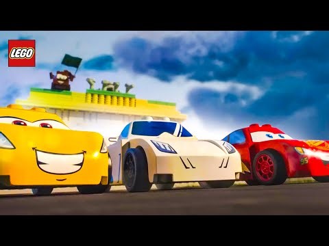 Race Through Europe with Lightning McQueen and Friends! ⚡️ | LEGO Juniors Top Gear | LEGO
