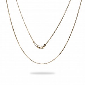 1.2mm Singapore Foxtail Chain in Gold