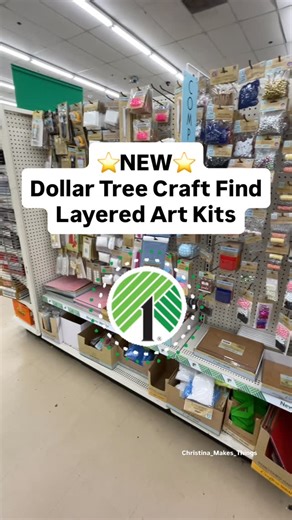 Christina on Instagram: "⭐️NEW⭐️ Dollar Tree has a new find in the craft section. These are layered 3d art kits that are paintable. #dollartreecrafts #dollartreefinds #diycrafts #budgetcrafts #crafttok #woodcrafts #diyprojects #dollartreecrafter #craftideas #homedecorcrafts #artsandcrafts #craftinspo #craftersofinstagram #craftfinds #dollartreehaul"
