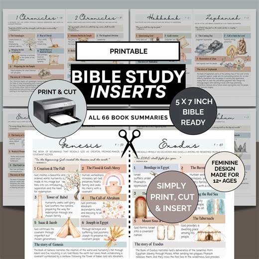 Loaded Bible Insert, Bible Inserts, Bible Study Guide Pdf, Printable Bible Tip Ins, Loaded Bible Printables, KJV Translation - Etsy Australia