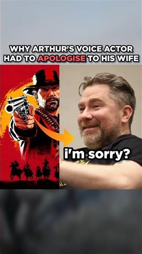 ARTHUR MORGAN VOICE ACTOR HAD TO APOLOGISE #reddeadredemption2 #rdr2 #rockstargames #gamingshorts