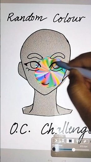 Random colours RUINED my drawing 😭😭 #artshorts #viral #random #shorts #myart #postingchallenge #ruin