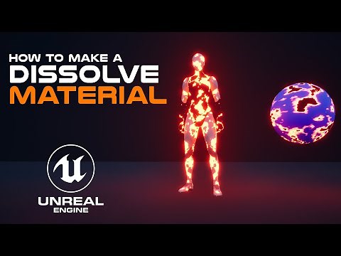 Make An AWESOME Dissolve Effect with Materials In Unreal Engine 5