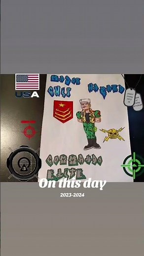 Small Soldiers - Commando Elite 💥🎖️🪖🧨💣🇺🇸 ( Artwork 🎨 ) Major Chip Hazard # anime drawings