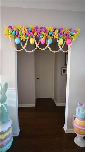 The perfect Easter Decor with Dollar Tree products