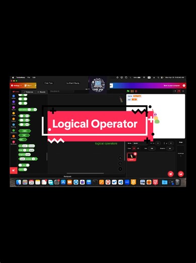Scratch Programming Class Level-1: Logical Operators Explained