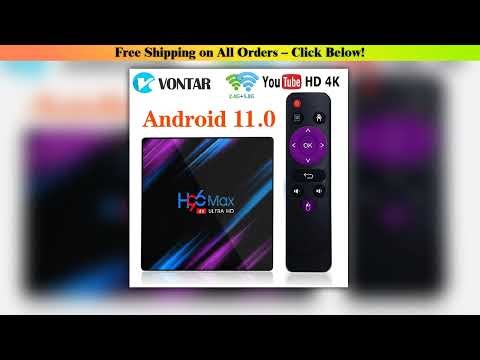 H96 MAX RK3318 Smart TV Box Android 11 4G 64GB 32G 4K Wifi BT Media player H96MAX TVBOX Android10 S