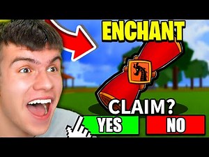 How To ENCHANT WEAPONS In Roblox Blox Fruits!