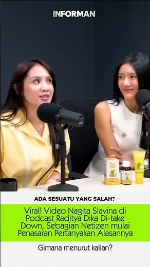 Viral! Nagita Slavina's Video on Raditya Dika's Podcast Taken Down
