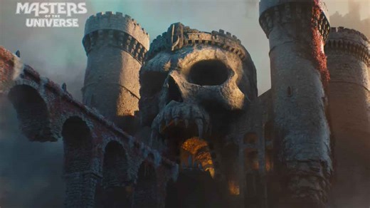 Concept Art del castillo de Grayskull de Masters of the Universe