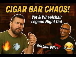 Chris and Shawn go up in smoke at Orlando Corona Cigar bar