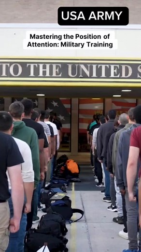 Mastering the Position of Attention in Military Training