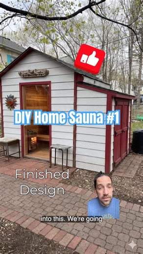 Turning a Garden Shed Into a Sauna… on a $3K Budget