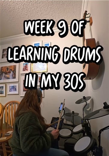 Progressing in Drumming: Week 3 vs Week 9 Journey