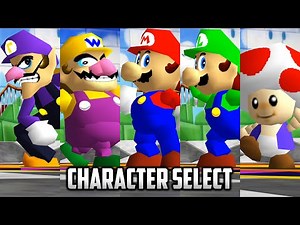 ⭐ Super Mario 64 PC Port - Character Select v1.16 (In-Dev)