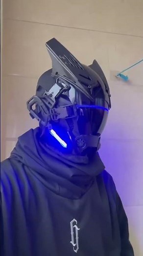 Top Cosplay Expert Reveals Best Cyberpunk Mask Techniques #shorts