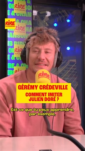 Gérémy Crédeville explique comment imiter Julien Doré dans l’Afterwork du rire sur Rire & Chansons | Rire et Chansons