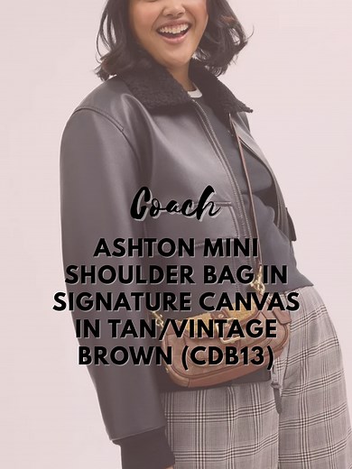 Coach Ashton Mini Shoulder Bag: Style & Essentials