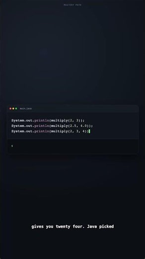 One Method Name, Three Different Behaviors in Java