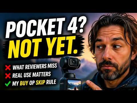 Why I Wouldn’t Upgrade to DJI Pocket 4 Yet — and What Reviewers Miss