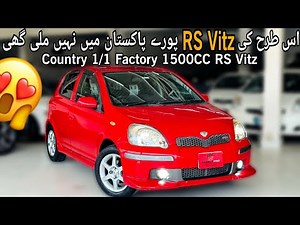 Toyota Vitz RS 1.5L Automatic 2002 | Most Loaded Vitz | Full Modified | More Power | Carshunt