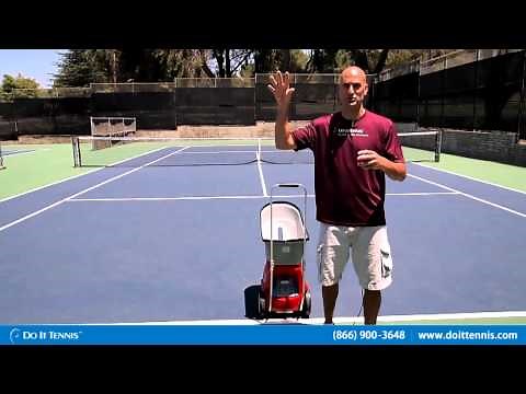 Lobster Tennis Ball Machines - Elite Grand IV