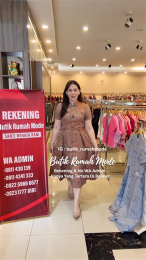 𝗕𝗨𝗧𝗜𝗞 𝗥𝗨𝗠𝗔𝗛 𝗠𝗢𝗗𝗘 🎀 𝗡𝗘𝗪 𝗔𝗖𝗖𝗢𝗨𝗡𝗧 on Instagram: "M-4XL. Premium Dress . 𝐁𝐔𝐓𝐈𝐊 𝐑𝐔𝐌𝐀𝐇 𝐌𝐎𝐃𝐄 𝐓𝐈𝐃𝐀𝐊 𝐏𝐄𝐑𝐍𝐀𝐇 𝐃𝐌 𝐂𝐔𝐒𝐓𝐎𝐌𝐄𝐑 ⚠️⚠️ 𝐓𝐄𝐑𝐈𝐌𝐀 𝐃𝐌 = 𝐏𝐄𝐍𝐈𝐏𝐔𝐀𝐍 𝐃𝐀𝐑𝐈 𝐀𝐊𝐔𝐍 𝐅𝐀𝐊𝐄 . Cara Belanja/ Tanya Detil Produk: Capture Foto/ Video produk yang anda mau. WA Admin (pilih satu) : Femmy : 0811-430-139 Anggie : 0823-1777-8181 Angel : 0811-4341-333 Ade : 0822-5966-6677 . Transfer Hanya Ke REKENING : SANTI WINATA RANI"