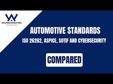 Automotive Standards Explained (ISO 26262, ASPICE, ISO 21434, SOTIF)