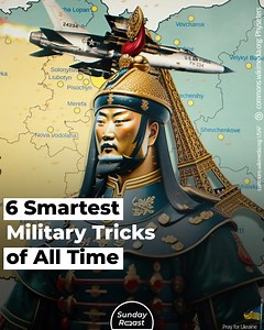 573K views · 4.2K reactions | The best military tactics don’t come from tactical manuals or military textbooks: they are improvised in the field. From Ancient Macedonia to World War II to Vietnam to Ukraine, clever commanders kept coming up with tricks to prevail over the enemy. Here are some of the most memorable. | Sunday Roast | Facebook