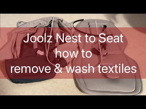 Joolz Aer 2 Nest to Seat: How to Remove / Mount the Fabrics