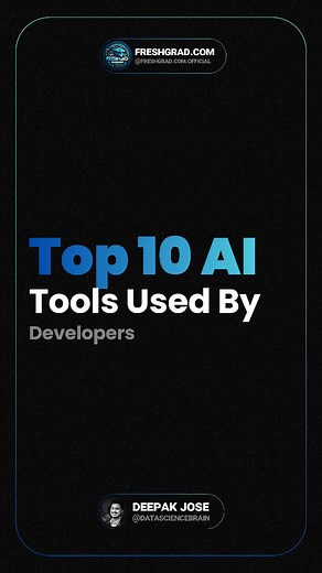 172 reactions | Top 10 AI tools used by DEVS ChatGPT – 67 % GitHub...