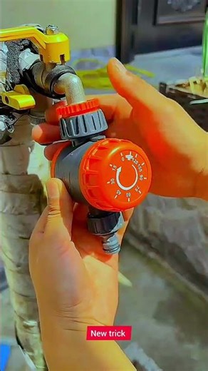 Automatic Water Tap Timer for Garden | Easy Irrigation System #ideas #shorts #water