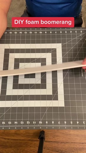 DIY Foam Boomerang Tutorial