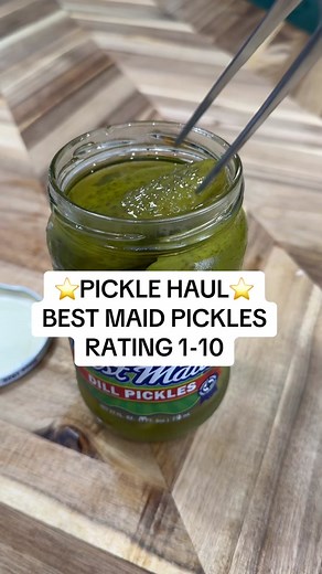 ⭐️PICKLE HAUL⭐️FOOD REVIEW⭐️BEST MAID PICKLES⭐️RATING 1-10⭐️ #pickle #pickles #foodreview #picklehaul #bestmaidpickles #nationalpickleday