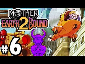 EarthBound 🌎 (MOTHER 2) Part 6 | Fourside Teleport to Mani-Mani Moonside | Nintendo SNES Walkthrough