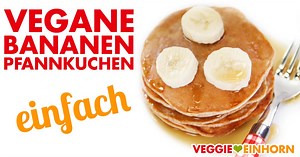 Vegane Bananen-Pfannkuchen