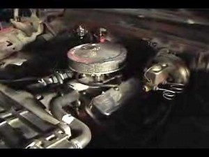 454 BBC with open headers startup lopeing revs