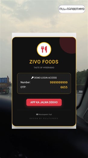 ᗰᑌᔕTᗩᑫEEᗰ HYD on Instagram: "Hyderabad ne toh ZIVO ki watt laga di! 🔥 Socha nahi tha ki ek din mein 8,000+ bhai log app par toot padenge! Aapka itna pyar dekh kar dil khush ho gaya, lekin OTP ke kharche ne meri Tata Tiago NRG se bhi zyada speed pakad li (₹7.2 Lakh/month ka hisab!). Abhi ke liye OTP rok diya hai taaki business bacha rahe, lekin aap app ka jalwa Demo Login se dekh sakte hain: ✅ Number: 9999999999 ✅ OTP: 6655 Jaldi hi free OTP ka jugaad karenge. Tab tak mere dusre apps jaise MS Po