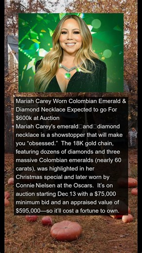 Mariah Carey All I Want For Christmas ... Is Mariah's $600K Necklace!!! | #news #shorts