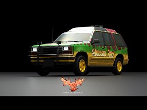 Ford Explorer 1993 "Jurassic Park". BreakDown