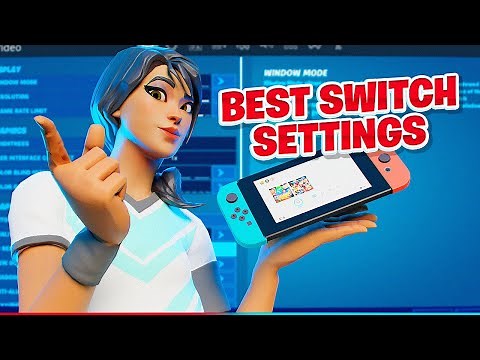 NEW BEST Chapter 4 Nintendo Switch Settings + Sensitivity & Tutorial (Fortnite Settings Explained)